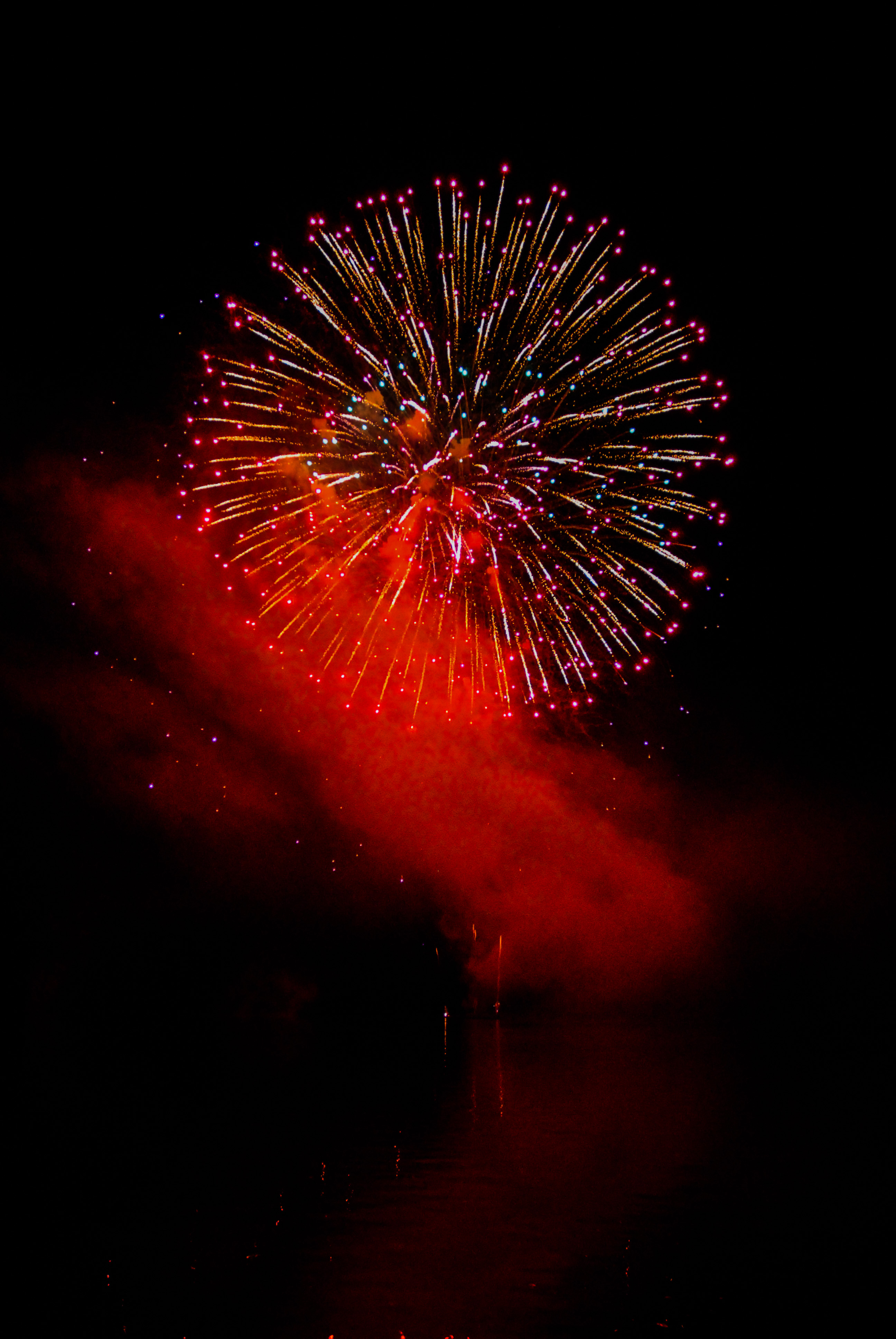 Grand feu d'artifice de la Vallée Bleue