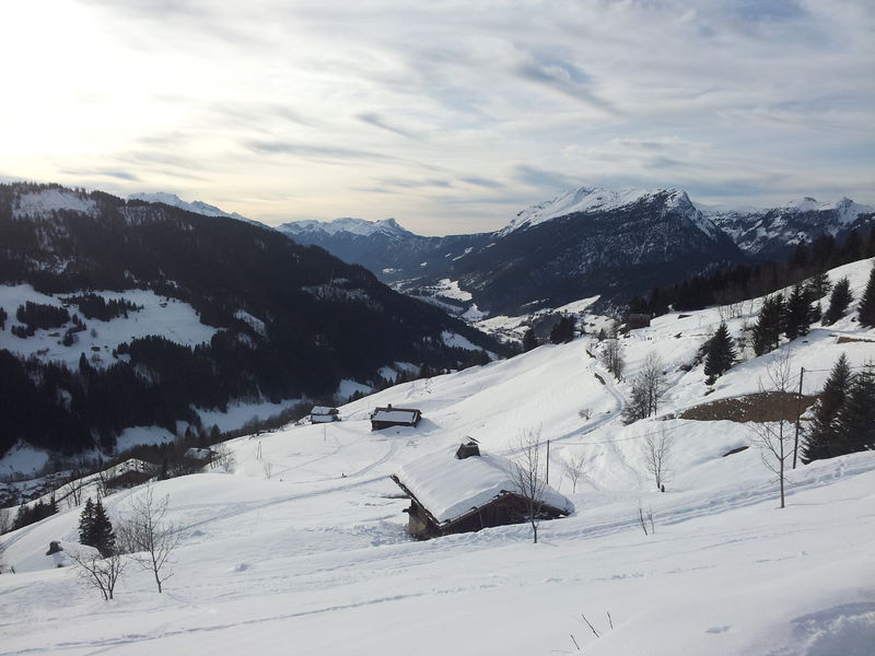 Sentiers raquettes au Grand-Bornand 21