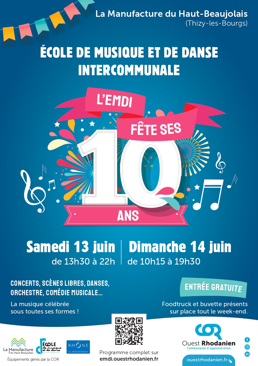 10 ans de l’École de musique et de danse intercommunale_Thizy-les-Bourgs