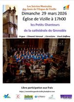 concert chorale "Les Petits Chanteurs de la cathédrale de Grenoble"_Vizille