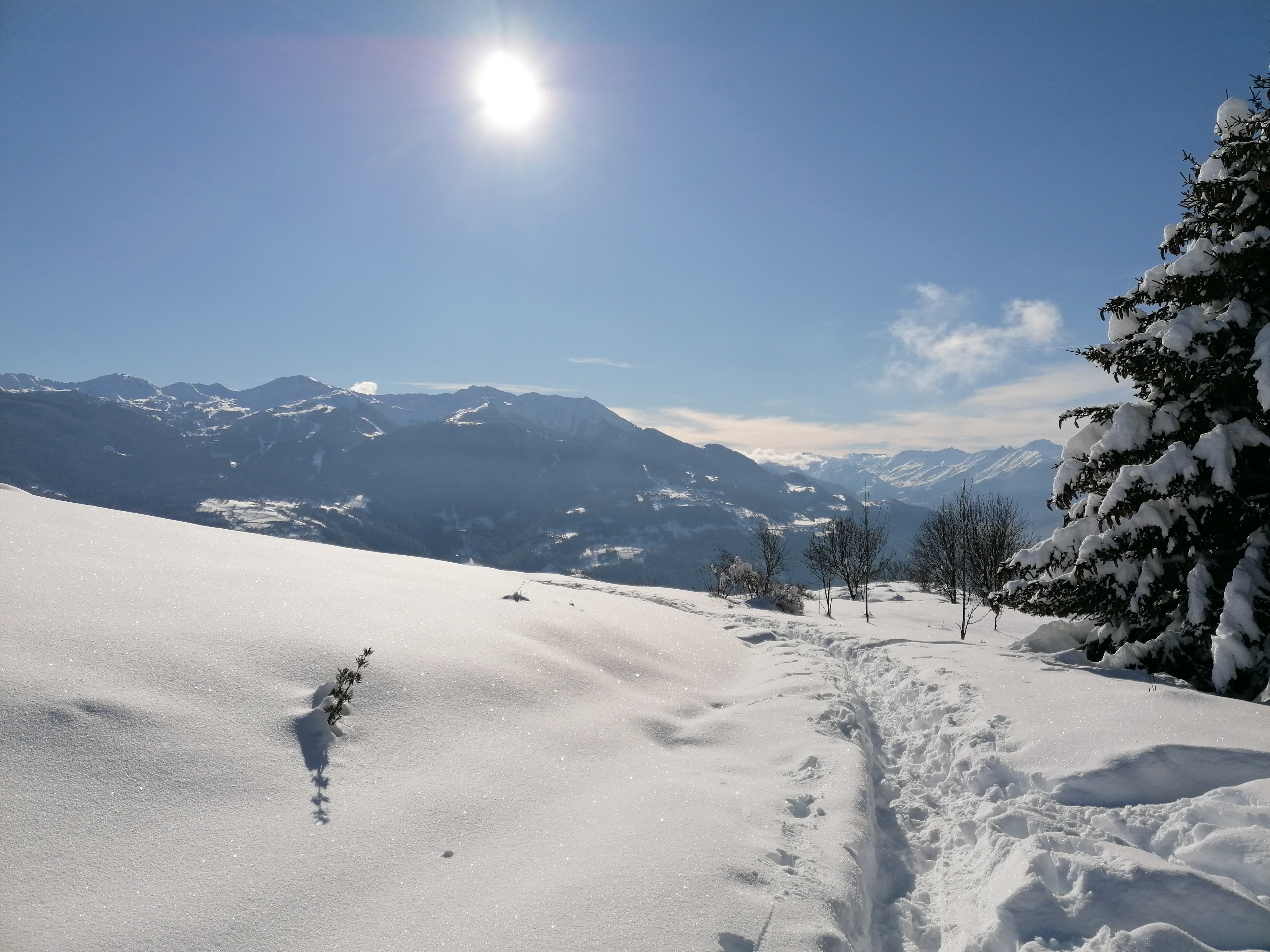 La Côte d'Aime-Valezan nordic and leisure area