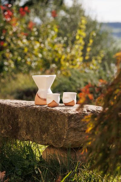 Cafetière et tasses