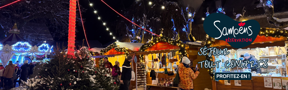 hebergement à noel à samoëns