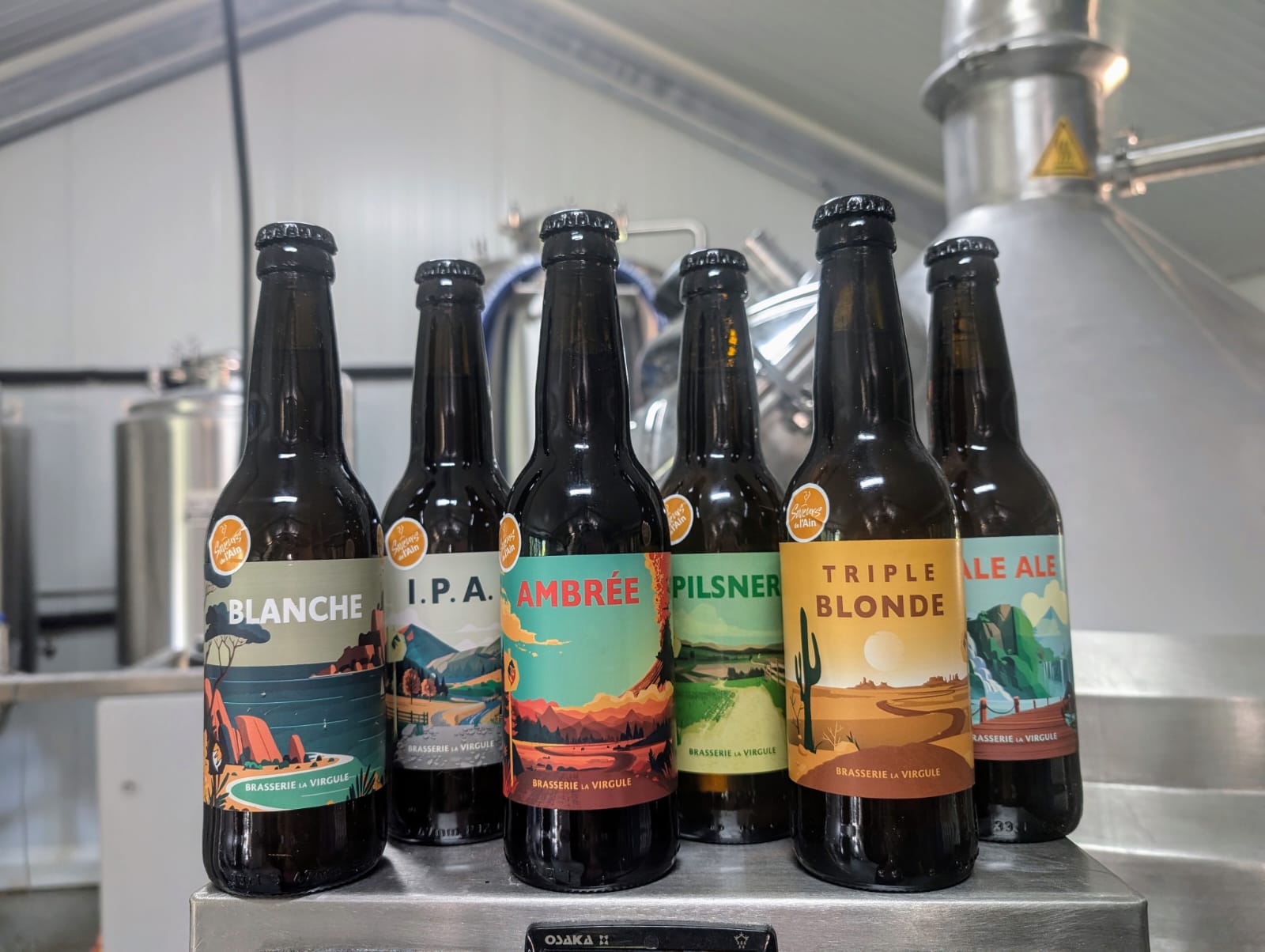 Les Pieds dans le Local® ! Visite d'exploitation : microbrasserie La Virgule