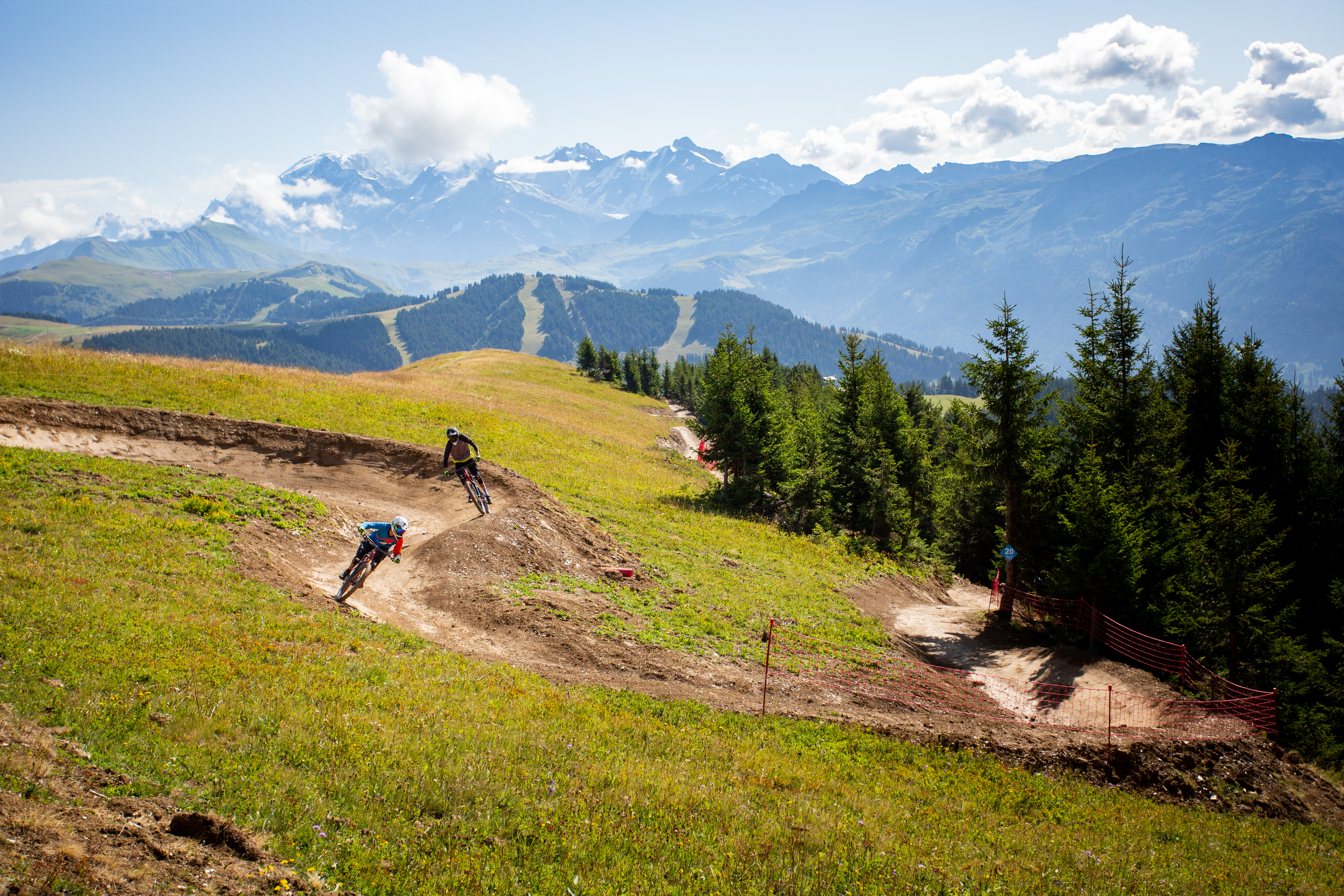 Piste DH bleue