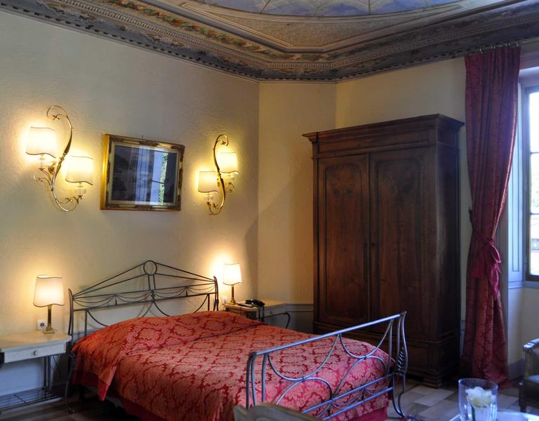 Faverges Hôtel du parc lit cuivre