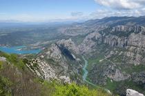 La sortie des grandes Gorges