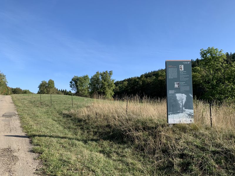 Le sentier de mémoire d'Evosges