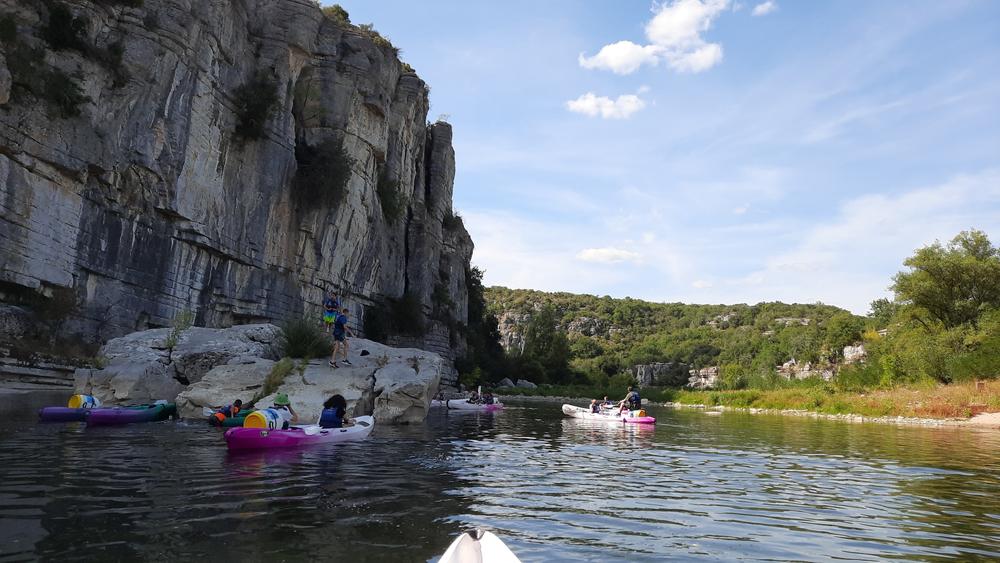 Parcours 8km - Base nautique de Vogué