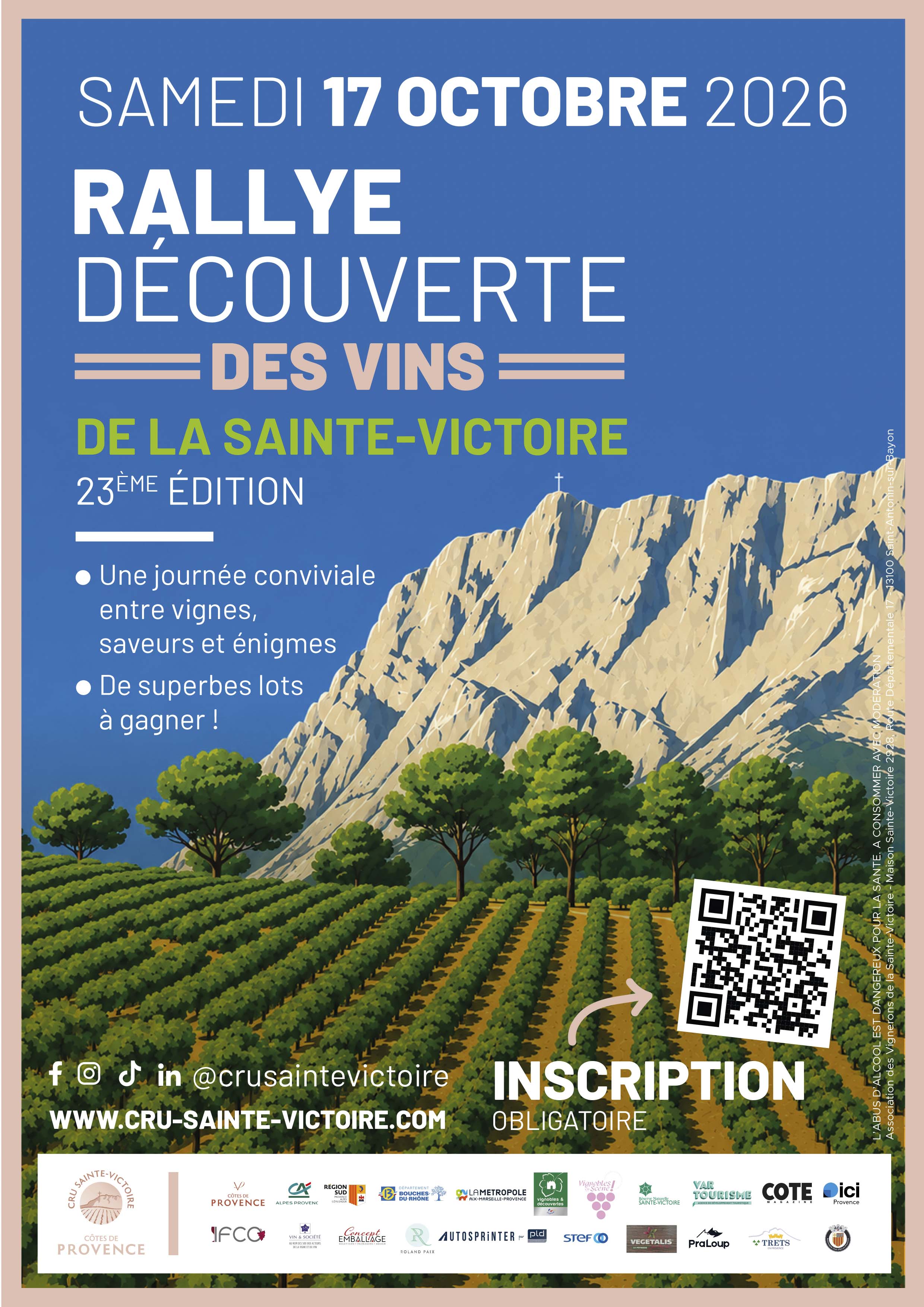 Le Rallye découverte des Vins de la Sainte Victoire