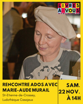 Rencontre avec Marie-Aude Murail_Saint-Étienne-de-Crossey