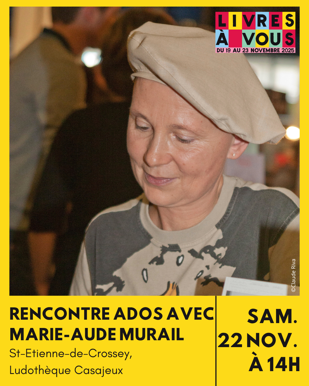 Rencontre avec Marie-Aude Murail_Saint-Étienne-de-Crossey