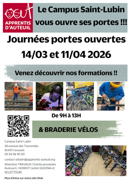 Journée portes ouvertes et braderie vélos