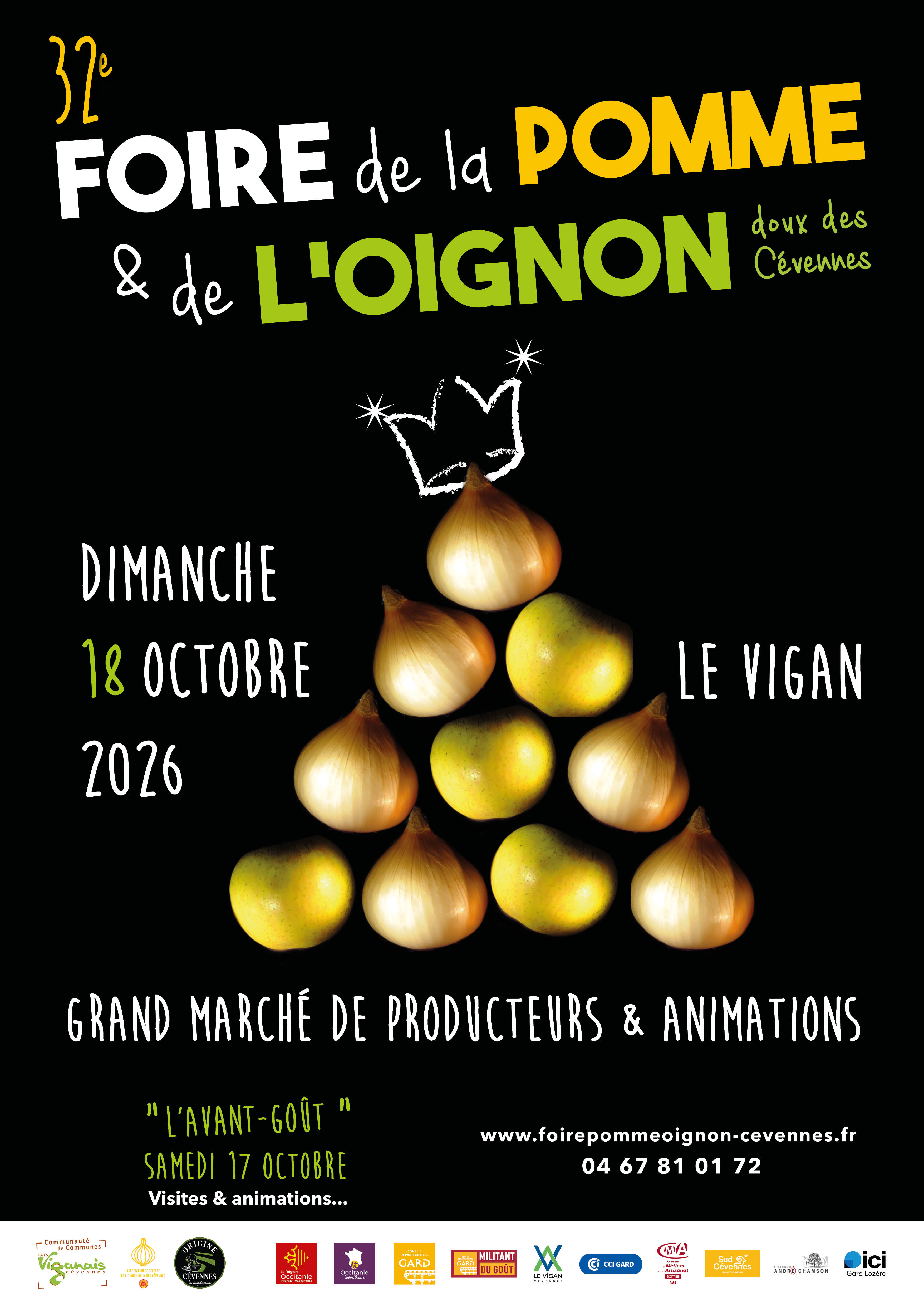 32e Foire de la Pomme et de l’Oignon doux des cévennes_Le Vigan