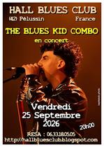 Concert "The Blues Kid Combo"  au Hall Blues Club_Pélussin