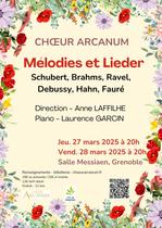 MÉLODIES ET LIEDER_Grenoble