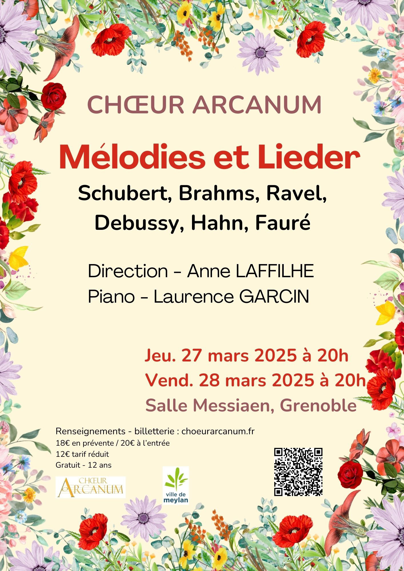 MÉLODIES ET LIEDER_Grenoble