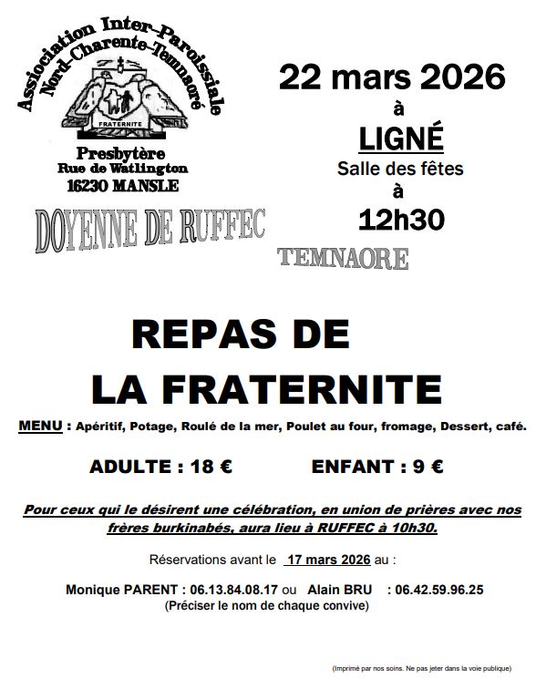 Repas de la fraternité