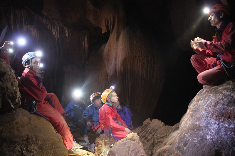 Spéléo famille Ceven'Aventure