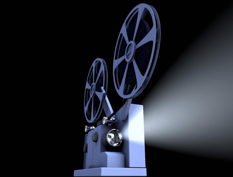 Une projecteur de film