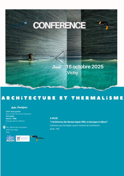 Conférence : "Cycle architecture et thermalisme"