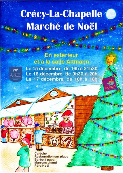 Marché Noël Crécy-la-Chapelle