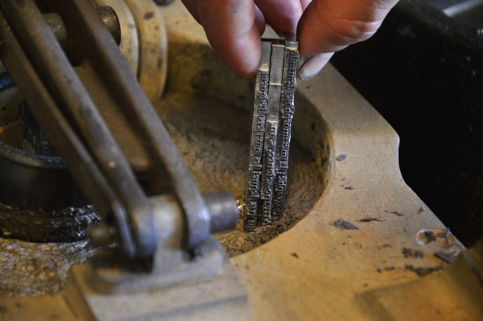 Atelier imprimerie et typographie