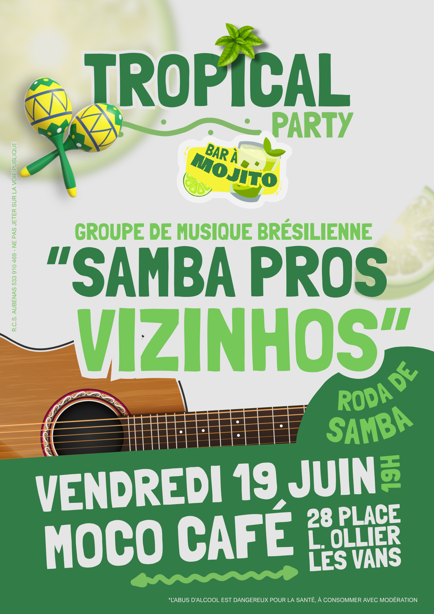 Tropical party au Moco Café