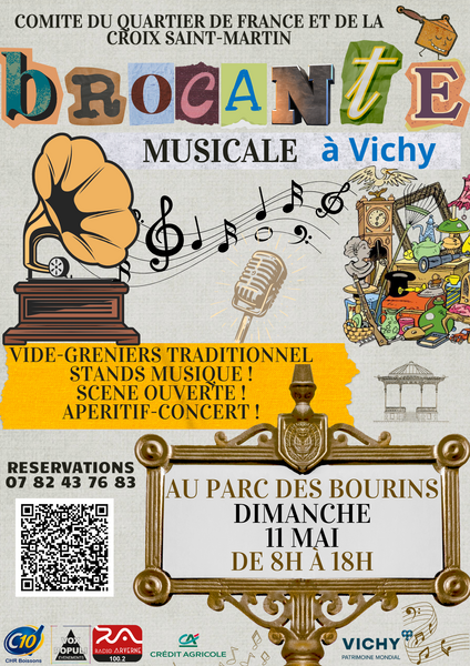 Brocante musicale/vide-greniers