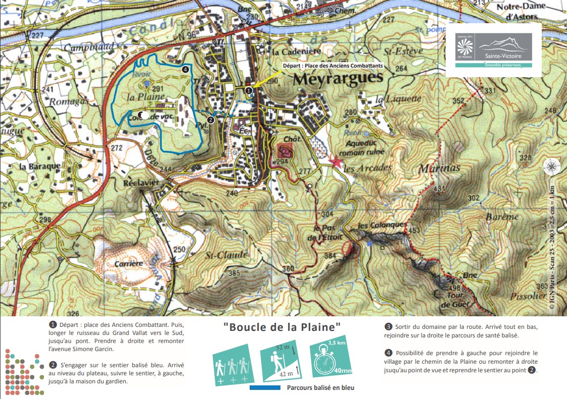 Boucle de la Plaine  France Provence-Alpes-Côte d'Azur Bouches-du-Rhône Meyrargues 13650