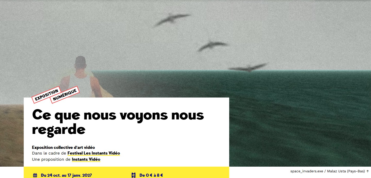 Exposition ce que nous voyons nous regarde