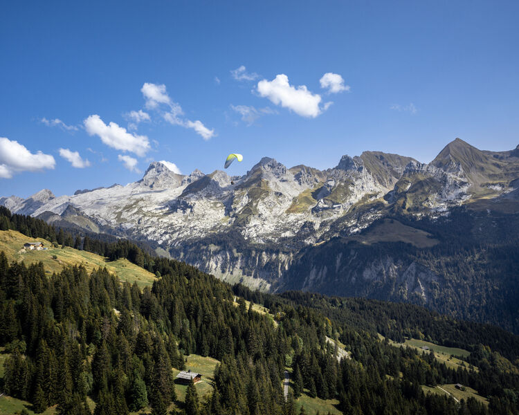parapente au Grand-Bornand