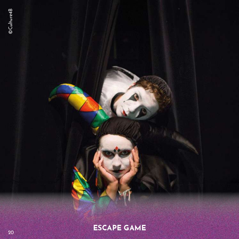 Escape game du Château de Barbezieux : le Ticket perdu du théâtre Fantôme