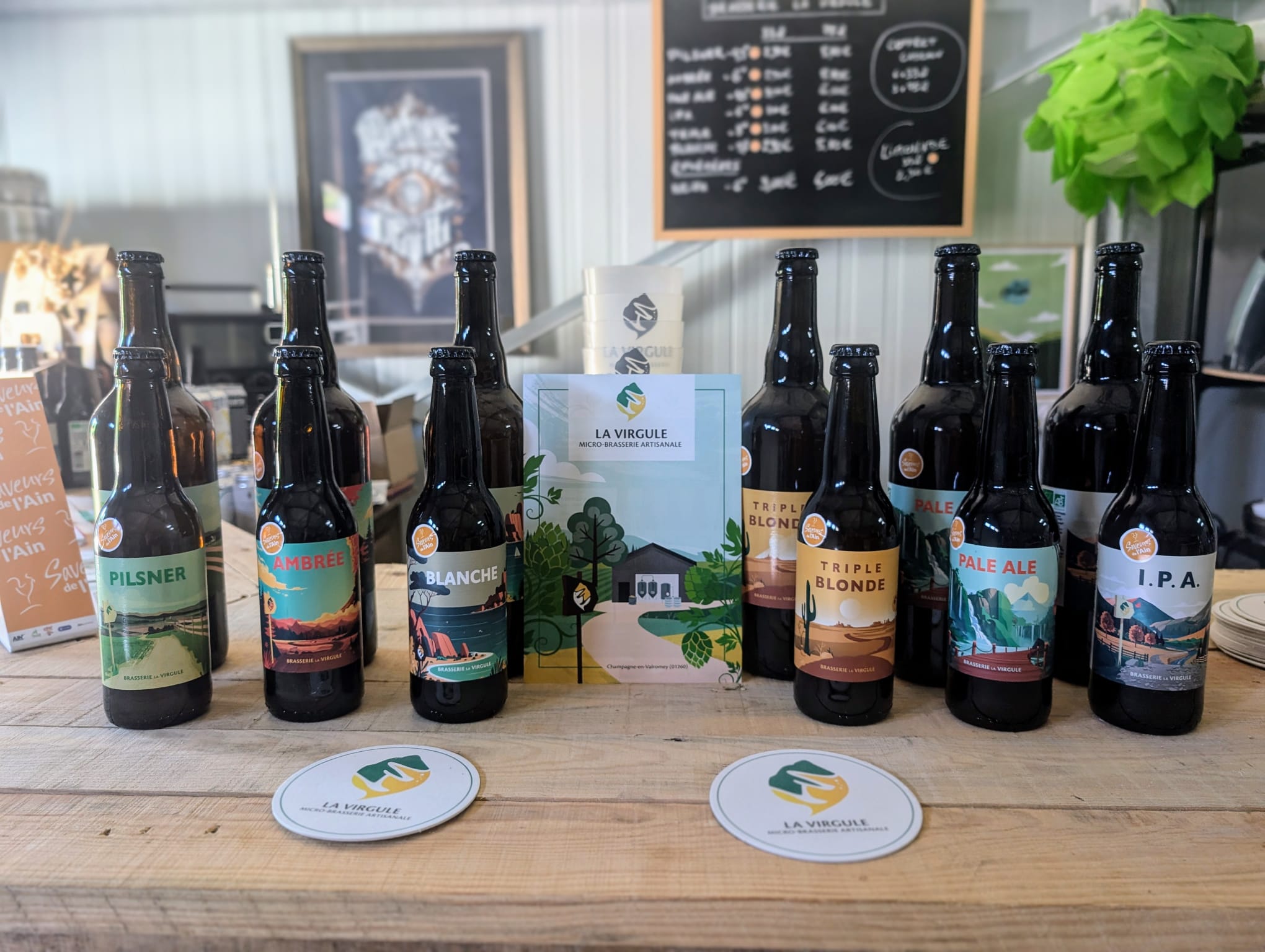 Les Pieds dans le Local® ! Visite d'exploitation : microbrasserie La Virgule