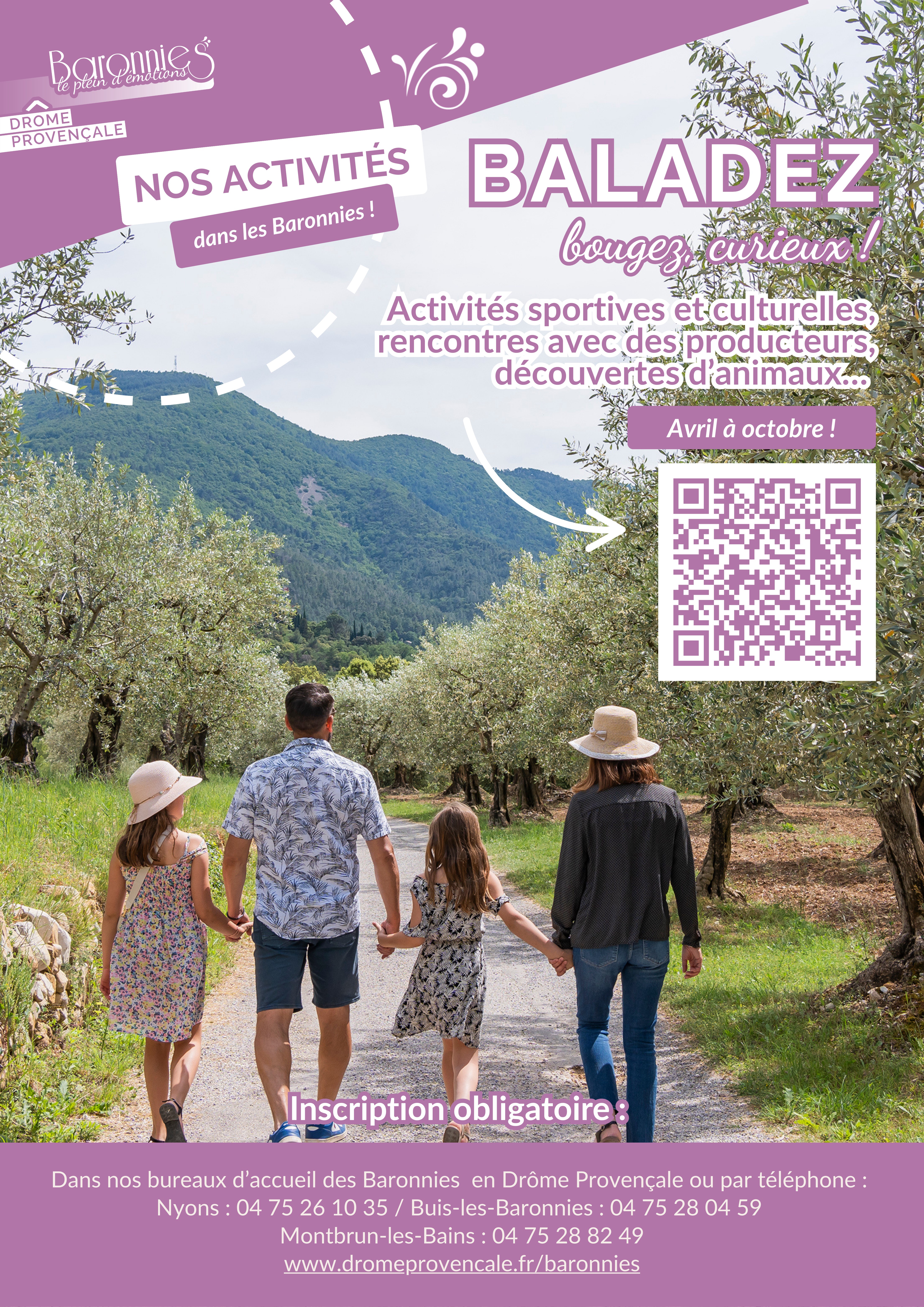 Startling outings...! Thematic outings in Baronnies en Drôme Provençale