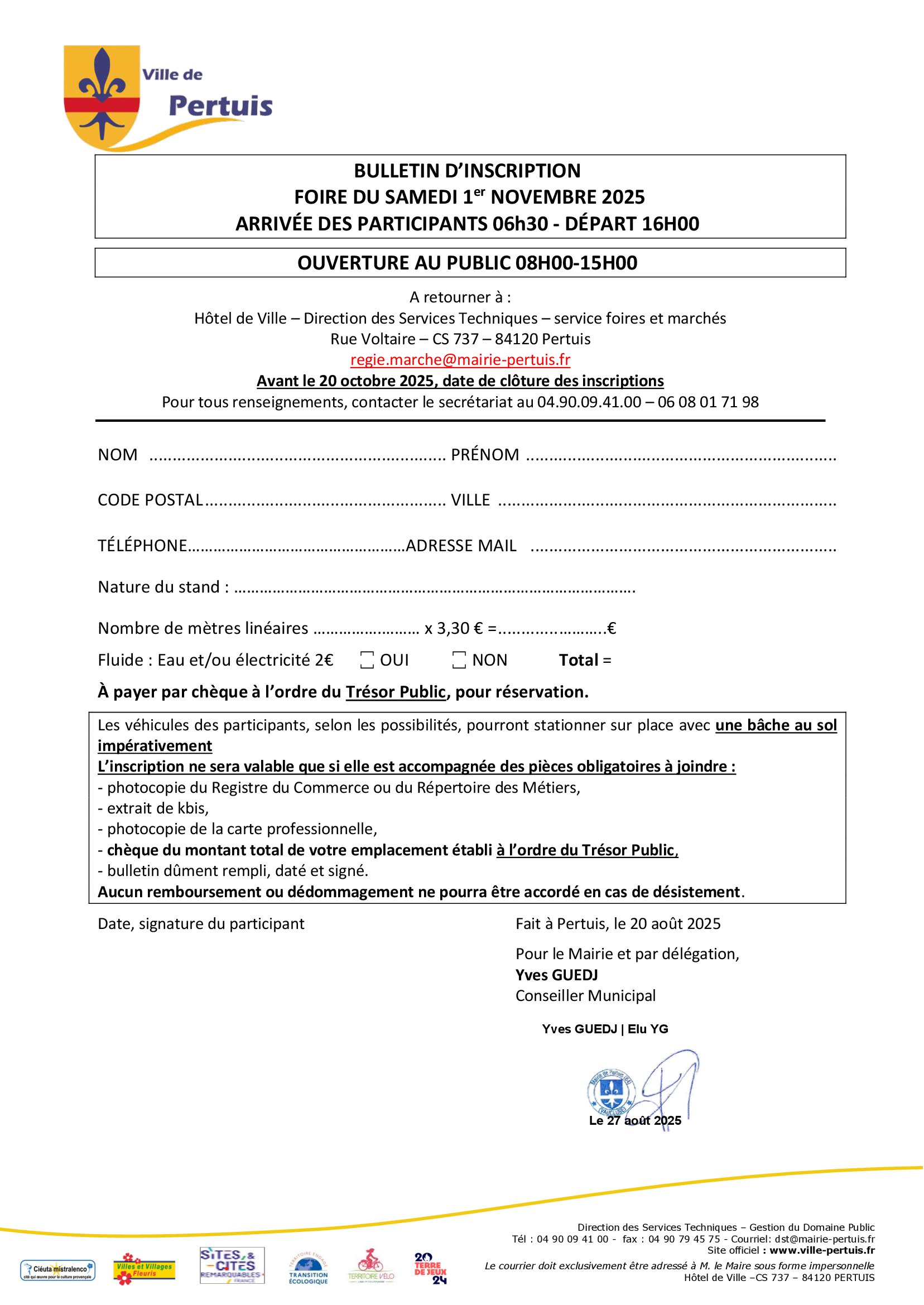 Foire du 1er novembre