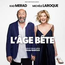 MICHELE LAROQUE ET KAD MERAD L'Age Bête_Saint-Étienne