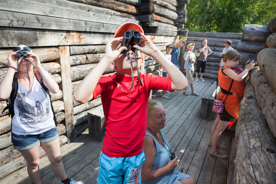 Visite de la réserve naturelle du delta de la Dranse
