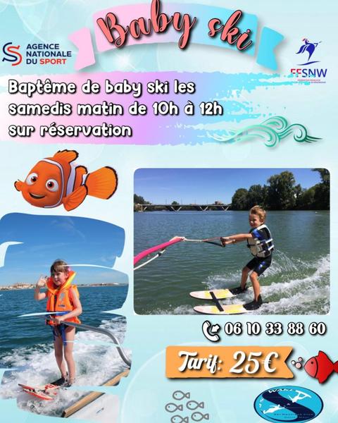 Affiche Ski Nautique Club de Saint Maur 