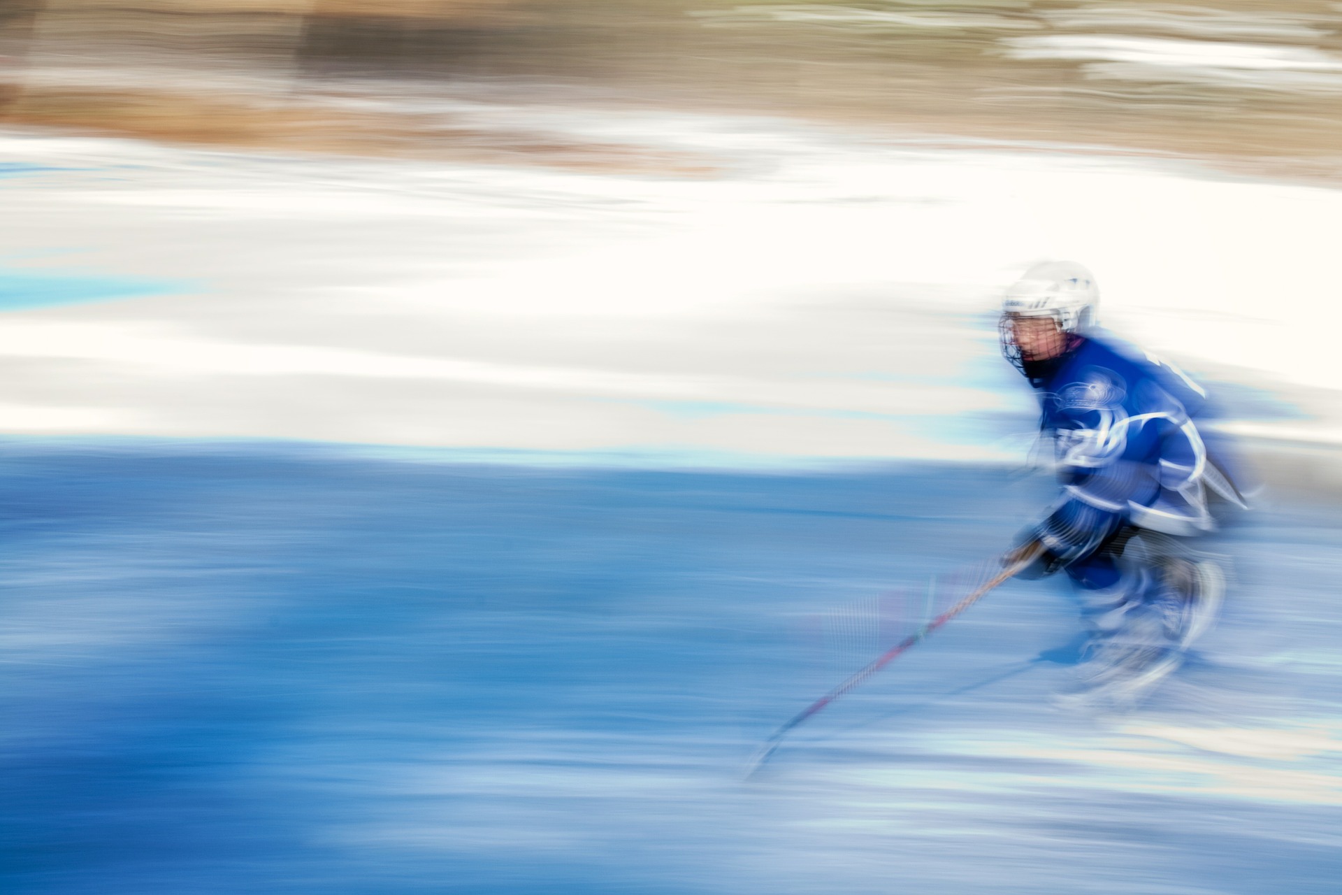 Match de hockey à la patinoire de Val Cenis-Lanslevillard