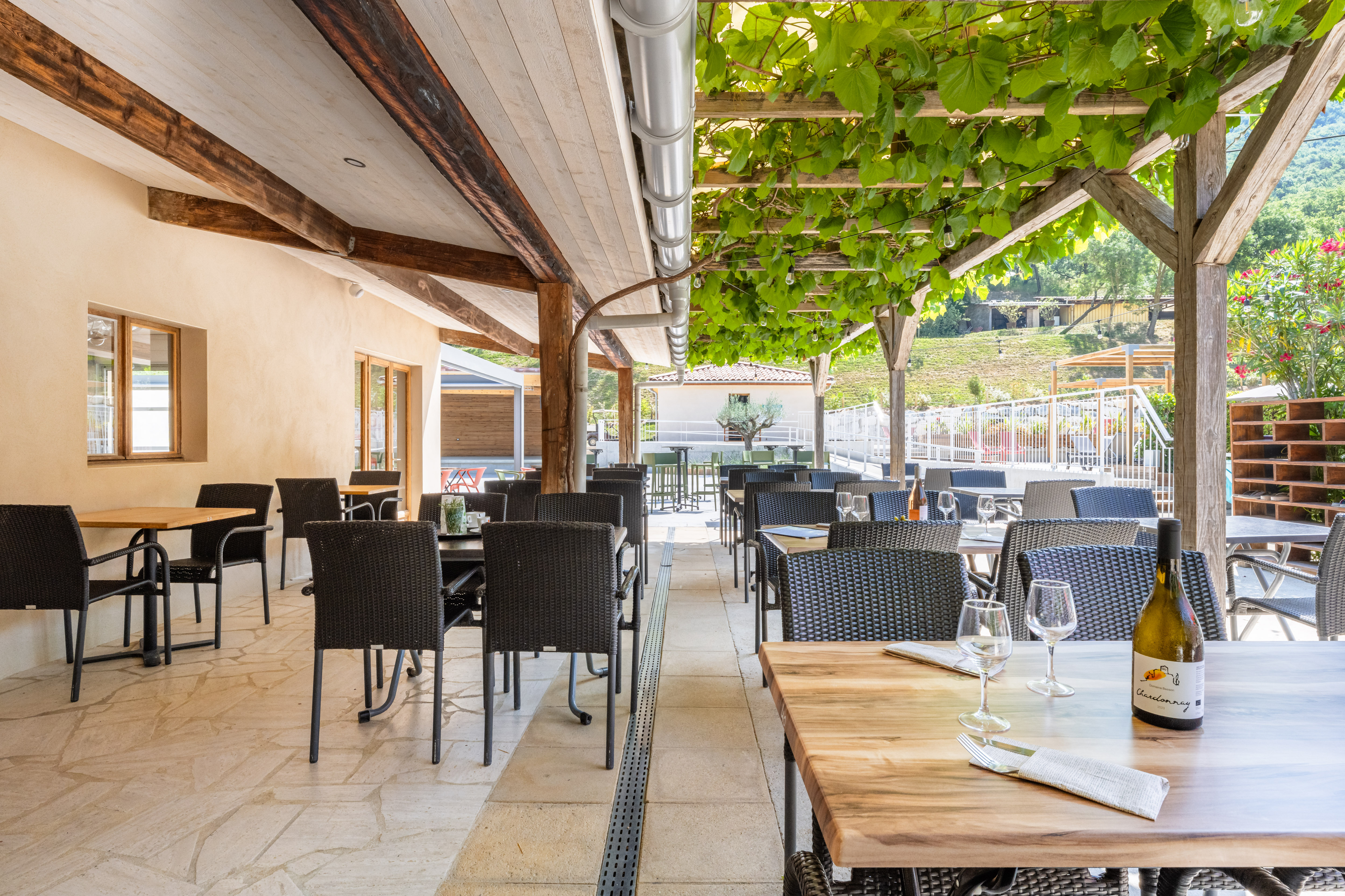 Restaurant camping Porte de Provence