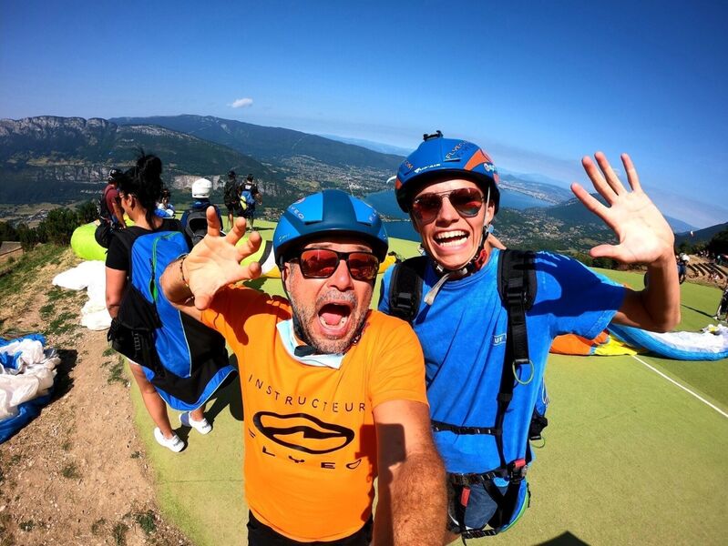 Flyeo décollage fun au Col de la Forclaz