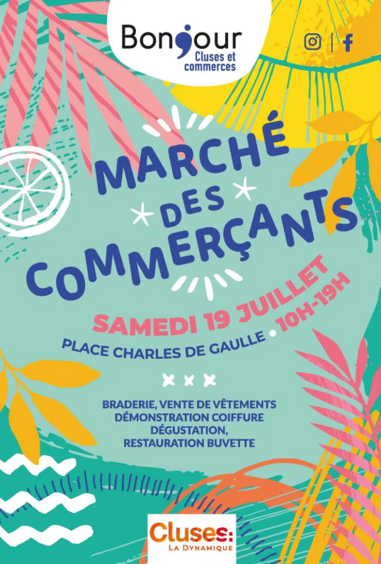 Marché des commerçants_Cluses