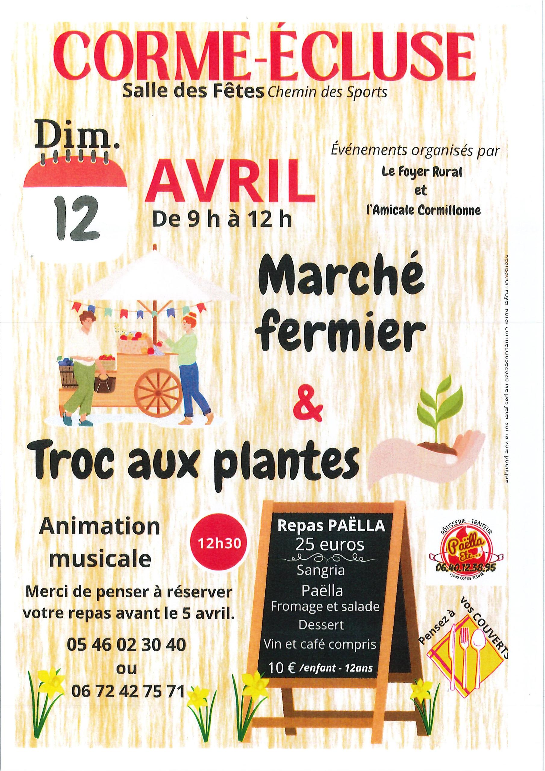 Marché fermier et Troc aux plantes