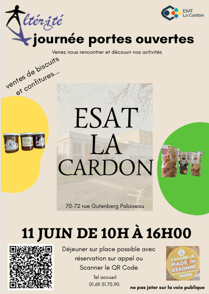 PORTES OUVERTES de l'ESAT La Cardon 