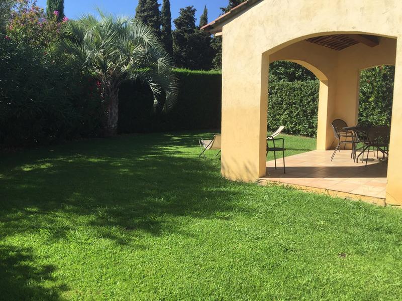 Jardin privé, clôturé et sans vis-à-vis