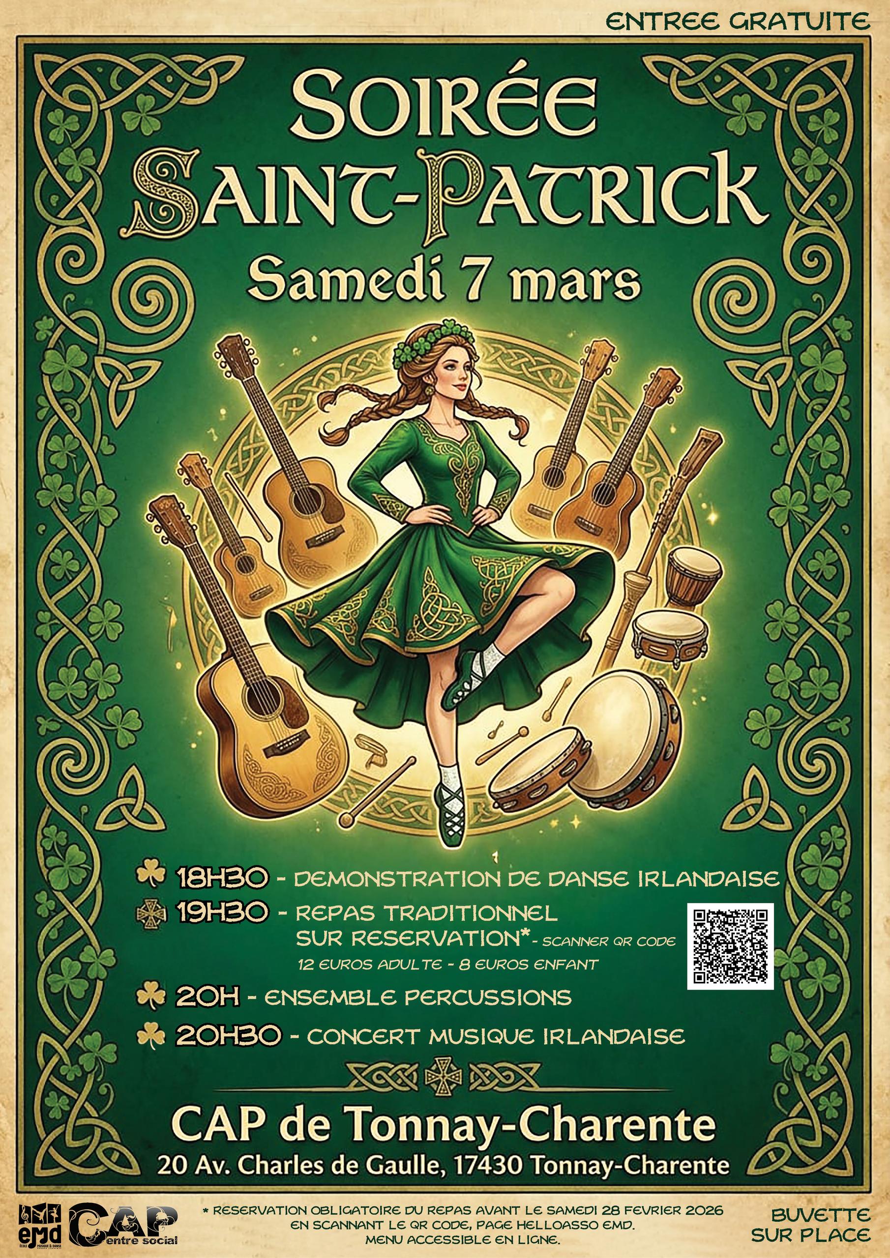 Soirée de la St Patrick