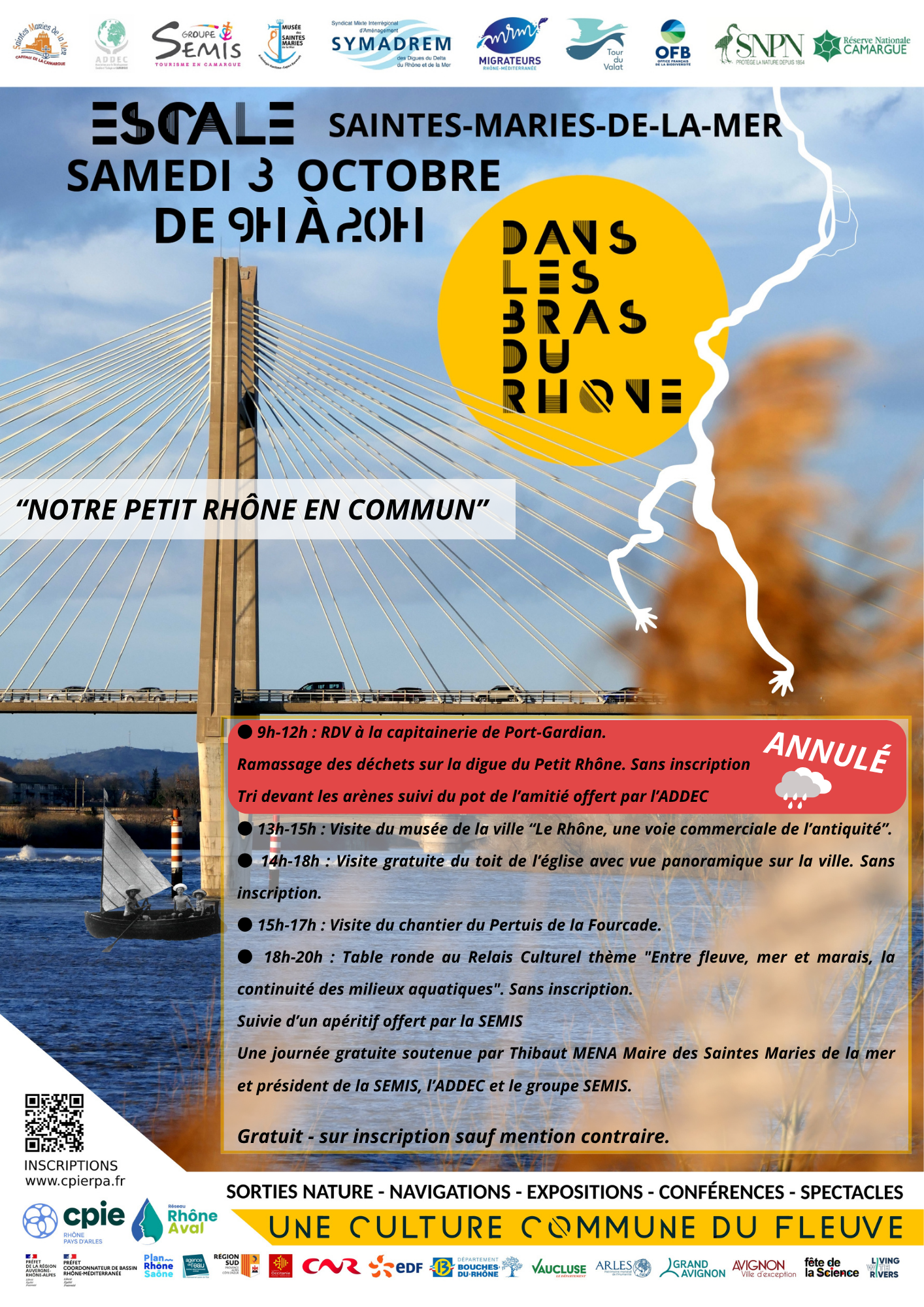Festival dans les Bras du Rhône, 10ème édition.
