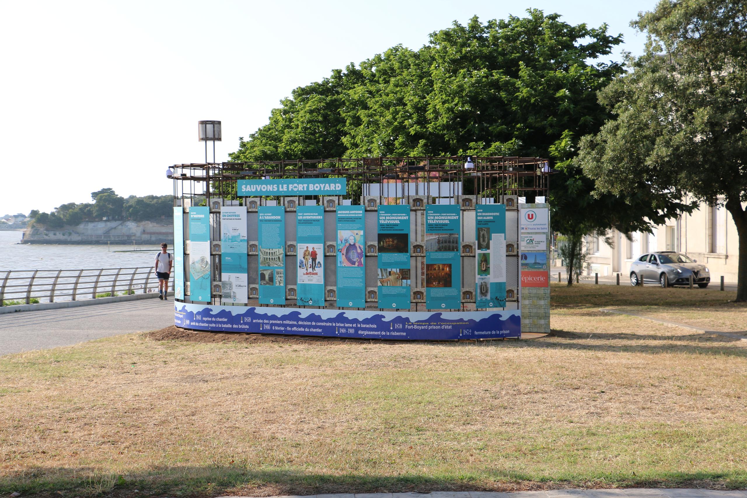 Exposition : fort Boyard taille XXL
