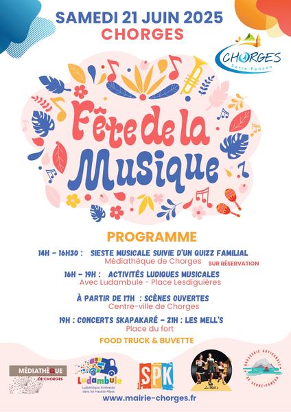 Fête de la musique_Chorges - © Mairie de chorges Fête de la musique_Chorges - © Mairie de chorges